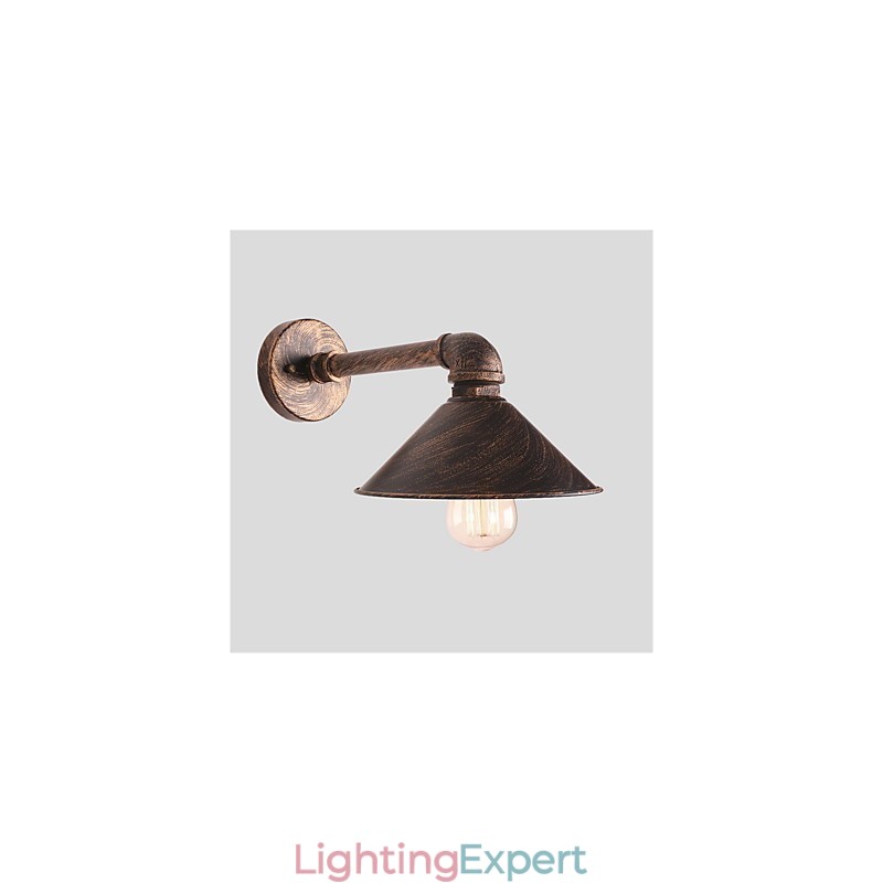 Water Pipe Wall Lights Retro Industrial Style Creative Country Metal Restaurant Cafe Bars Bar Table Wall Sconces
