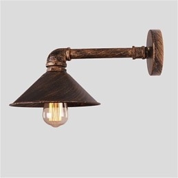 Water Pipe Wall Lights Retro Industrial Style Creative Country Metal Restaurant Cafe Bars Bar Table Wall Sconces