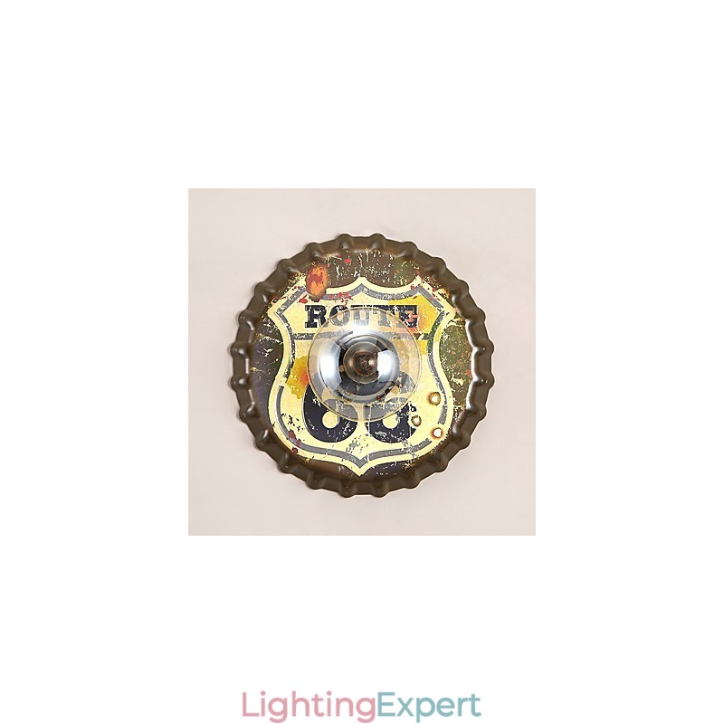 Traditional Classic Rustic Lodge Country Painting Feature for Mini Style Ambient Light Wall Sconces Wall Light