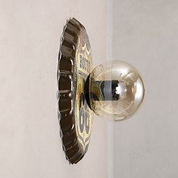Traditional Classic Rustic Lodge Country Painting Feature for Mini Style Ambient Light Wall Sconces Wall Light