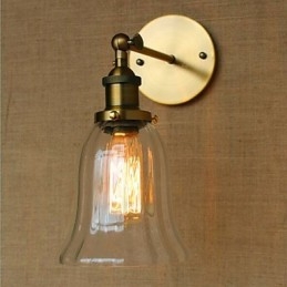 Country Retro Electroplated Feature for Mini Style Eye Protection Ambient Light Wall Sconces