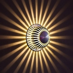 Modern Light Aluminum Flush Mount Wall Lamp Decorate Wall Lights
