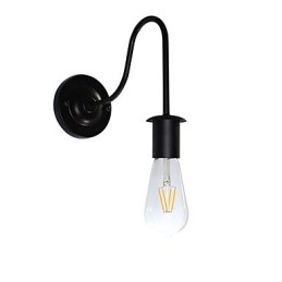 Wall Sconces Wall Iron Wall Lamp Dumb Black Lightsaber Lamp On Wall