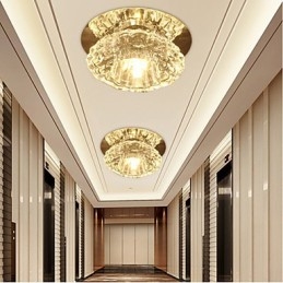 3W Energy Saving Modern Ceiling Light Crystal Ceiling Light Down light bulb Lamp
