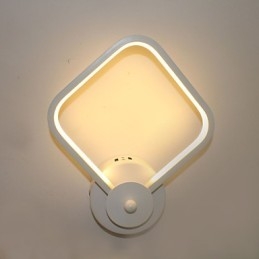 Simple Modern Bedroom Bedside Lamp Wall Lamp Creative Personality Stairways Aluminum Lamp