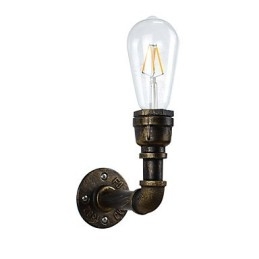Rustic Lodge Traditional Classic Antique Brass Feature for Ambient Light Wall Lights Wall Light