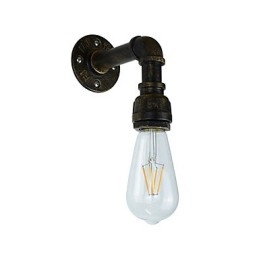 Rustic Lodge Traditional Classic Antique Brass Feature for Ambient Light Wall Lights Wall Light