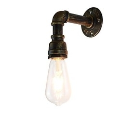 Rustic Lodge Traditional Classic Antique Brass Feature for Ambient Light Wall Lights Wall Light