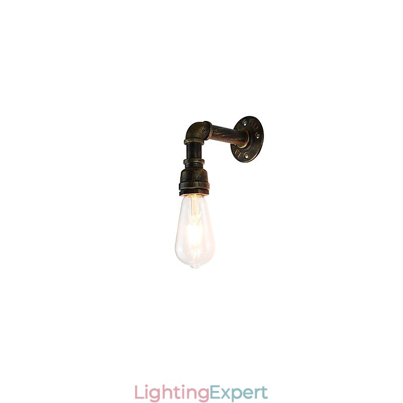 Rustic Lodge Traditional Classic Antique Brass Feature for Ambient Light Wall Lights Wall Light