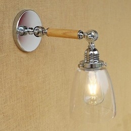 Modern Contemporary Country Retro Electroplated Feature for Swing Arm Ambient Light