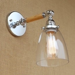 Modern Contemporary Country Retro Electroplated Feature for Swing Arm Ambient Light