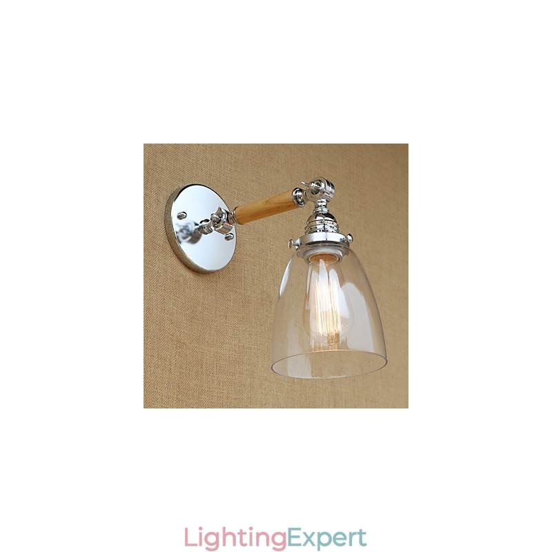 Modern Contemporary Country Retro Electroplated Feature for Swing Arm Ambient Light