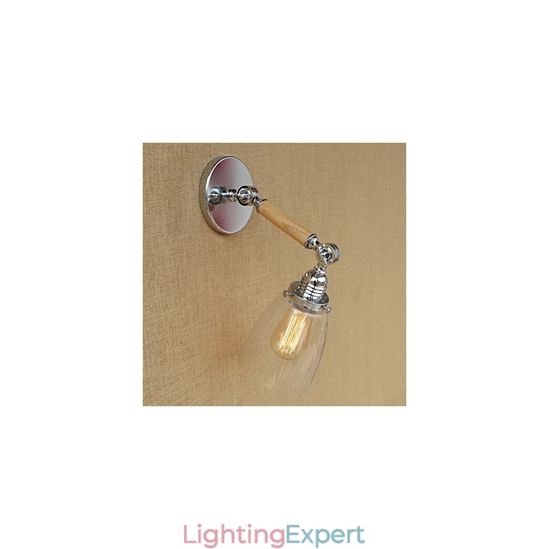 Modern Contemporary Country Retro Electroplated Feature for Swing Arm Ambient Light