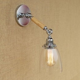 Modern Contemporary Country Retro Electroplated Feature for Swing Arm Ambient Light