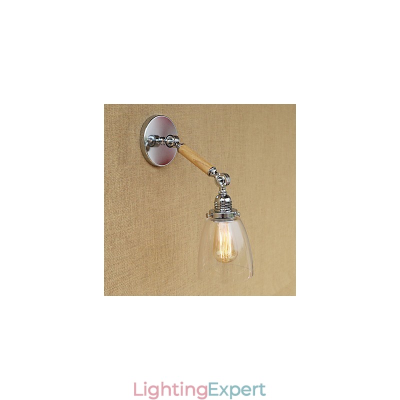 Modern Contemporary Country Retro Electroplated Feature for Swing Arm Ambient Light