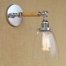 Modern Contemporary Country Retro Electroplated Feature for Swing Arm Ambient Light