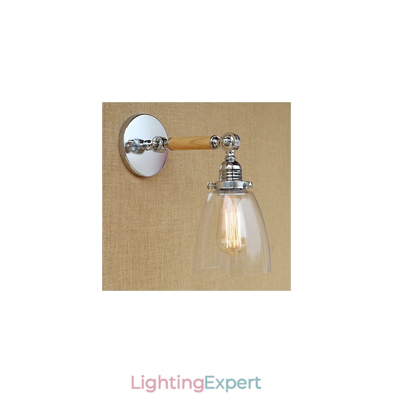 Modern Contemporary Country Retro Electroplated Feature for Swing Arm Ambient Light