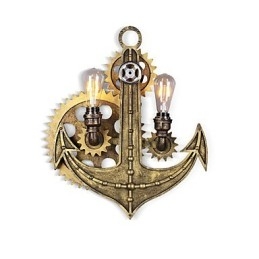 Vintage Industrial Wall Lights Wood Gear Shape Creative turnable Lights Restaurant Cafe Bar Decoration lighting