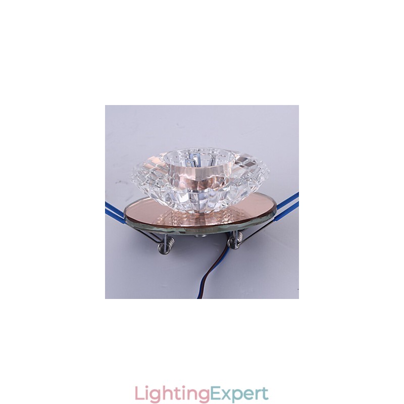 3W Energy Saving Modern Ceiling Light Crystal Ceiling Light Down light bulb Lamp