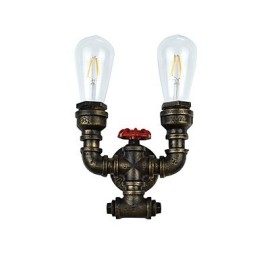 Rustic Lodge Traditional Classic Antique Brass Feature for Ambient Light Wall Lights Wall Light