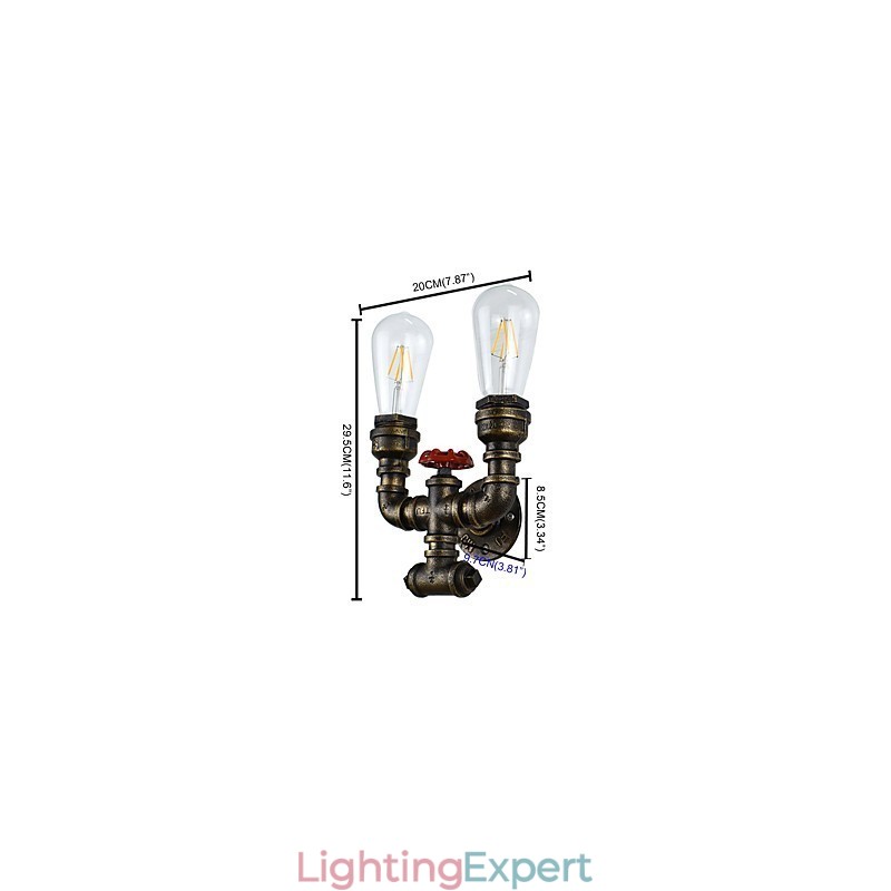Rustic Lodge Traditional Classic Antique Brass Feature for Ambient Light Wall Lights Wall Light
