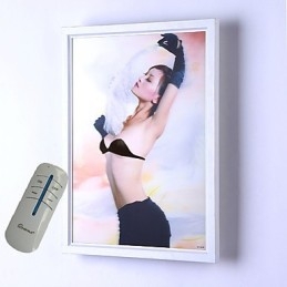 Integrated Modern Contemporary Modern Comtemporary Painting Feature for Ambient Light Wall Sconces
