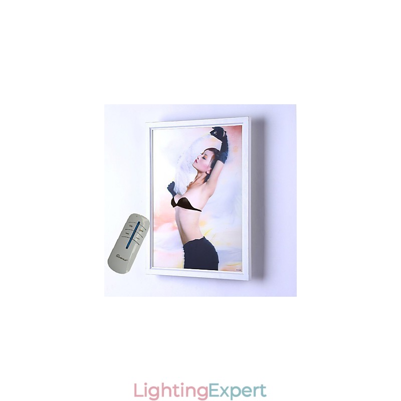 Integrated Modern Contemporary Modern Comtemporary Painting Feature for Ambient Light Wall Sconces