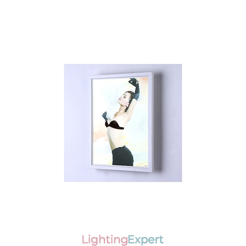 Integrated Modern Contemporary Modern Comtemporary Painting Feature for Ambient Light Wall Sconces