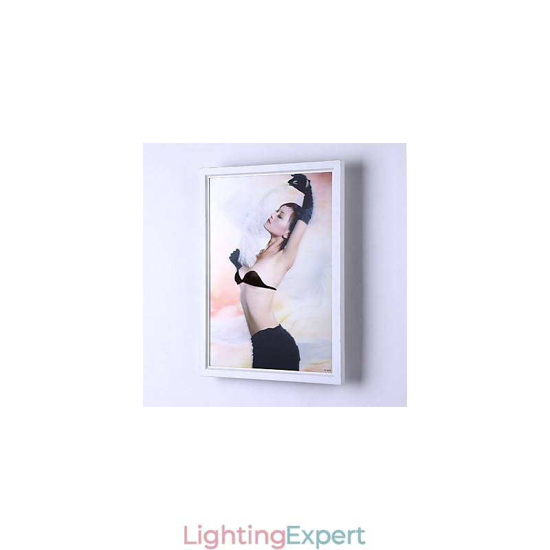 Integrated Modern Contemporary Modern Comtemporary Painting Feature for Ambient Light Wall Sconces