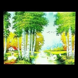 Integrated Modern Contemporary Modern Comtemporary Painting Feature for Ambient Light Wall Sconces