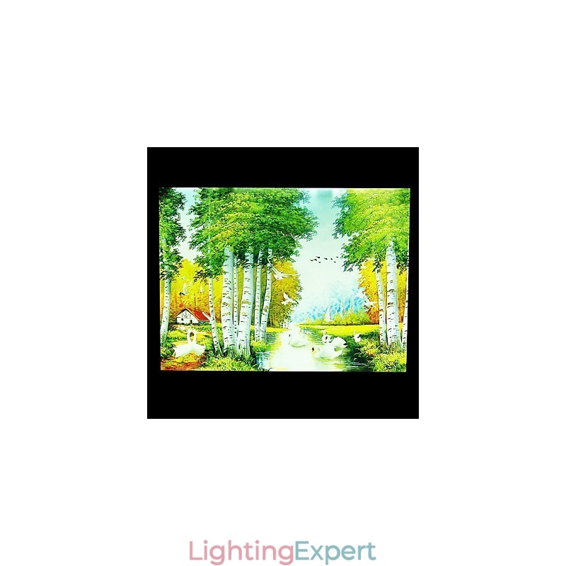 Integrated Modern Contemporary Modern Comtemporary Painting Feature for Ambient Light Wall Sconces
