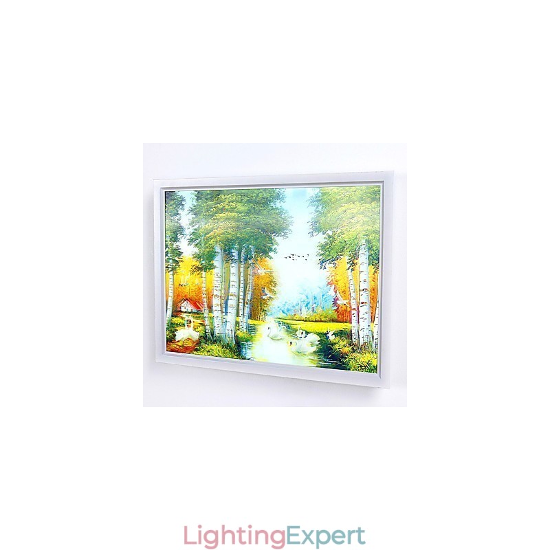 Integrated Modern Contemporary Modern Comtemporary Painting Feature for Ambient Light Wall Sconces