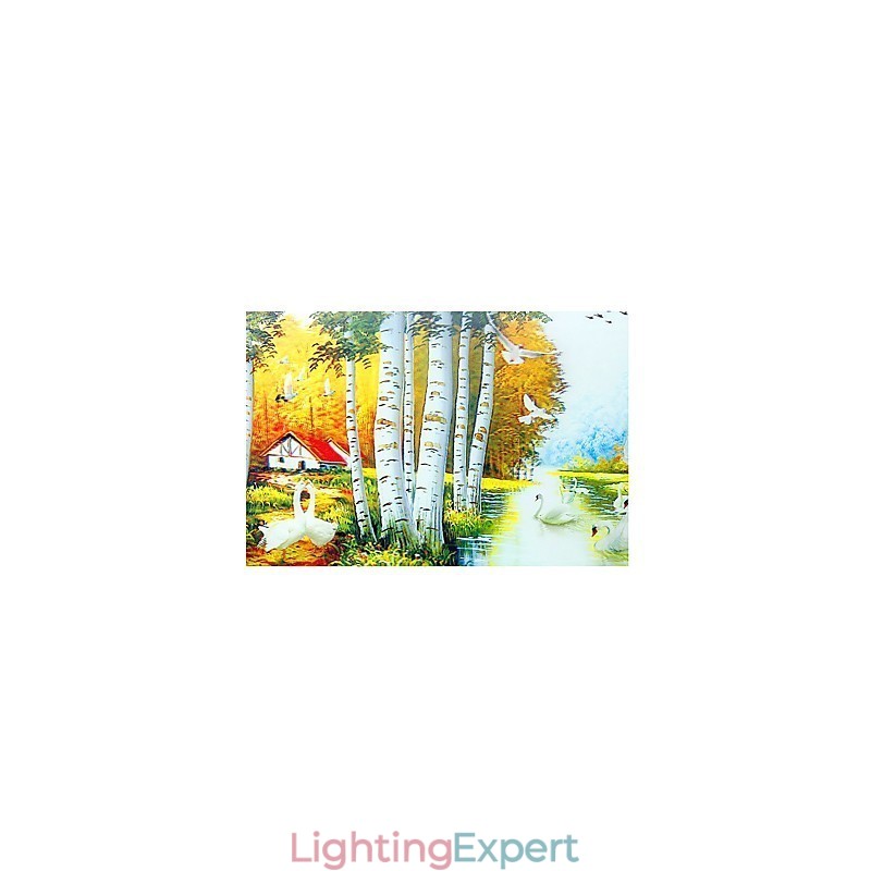 Integrated Modern Contemporary Modern Comtemporary Painting Feature for Ambient Light Wall Sconces