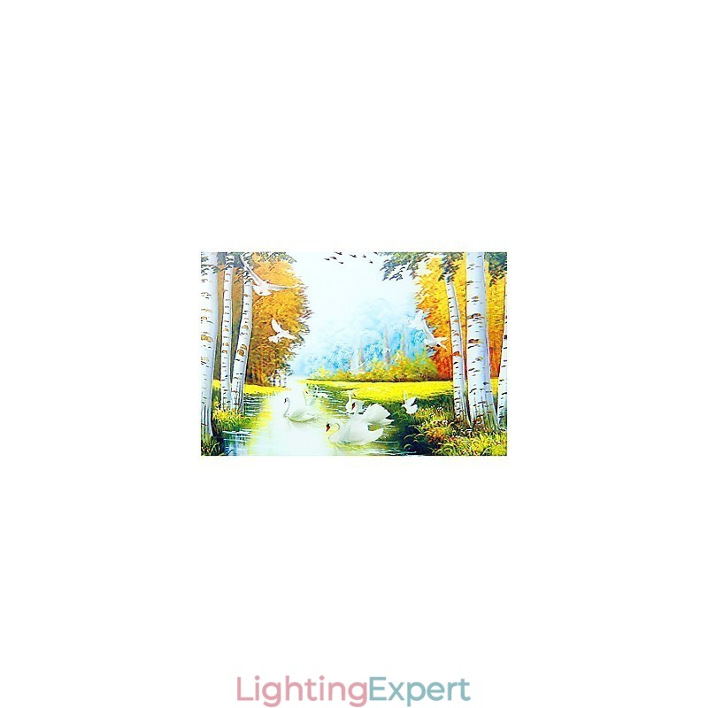 Integrated Modern Contemporary Modern Comtemporary Painting Feature for Ambient Light Wall Sconces
