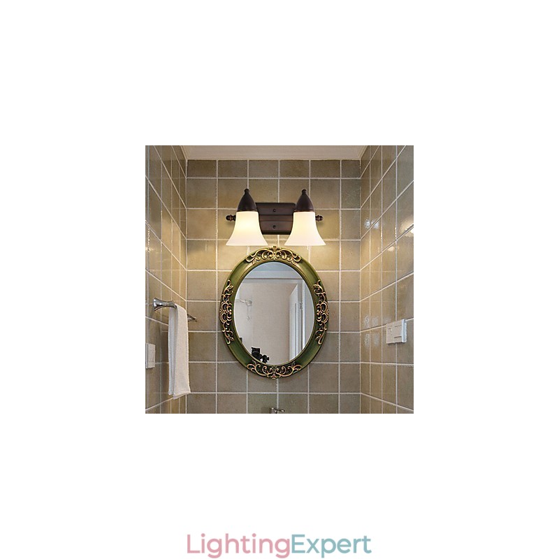 Rustic Lodge Black Oxide Finish Feature for Eye Protection Ambient Light Wall Sconces Wall Light