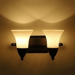 Rustic Lodge Black Oxide Finish Feature for Eye Protection Ambient Light Wall Sconces Wall Light