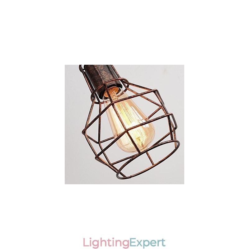 Industrial Retro Iron Wall Lamp Creative Personality Lift Pulley Wall Lamp
