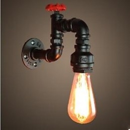 Rustic Lodge Painting Feature for Ambient Light Wall Sconces Wall Light