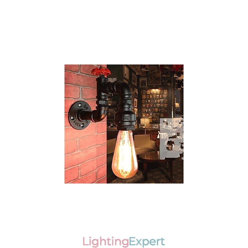 Rustic Lodge Painting Feature for Ambient Light Wall Sconces Wall Light