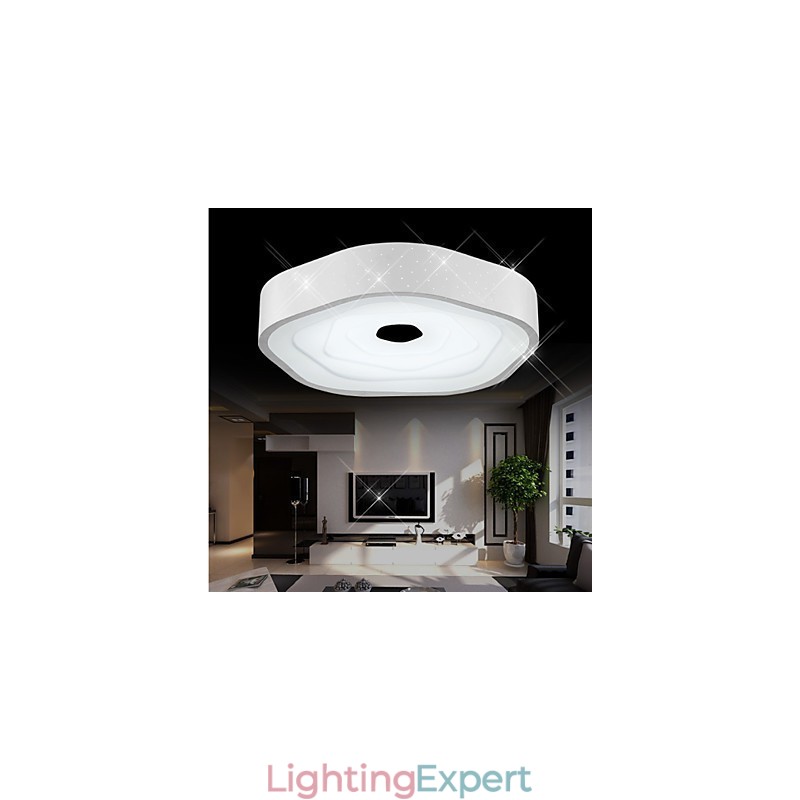 Flush Mounted Modern Night light White+Natrual White+Warm White Color