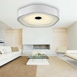 Flush Mounted Modern Night light White+Natrual White+Warm White Color