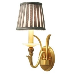 Simple Country Traditional Classic Brass Feature for Mini Style Uplight Wall Sconces Wall Light