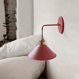 Mini sized Simple Industrial Head Light Bulbs Wall Lamp Vintage Retro Village Metal Wall Sconce Light Fixture Aisle Wall Lamp