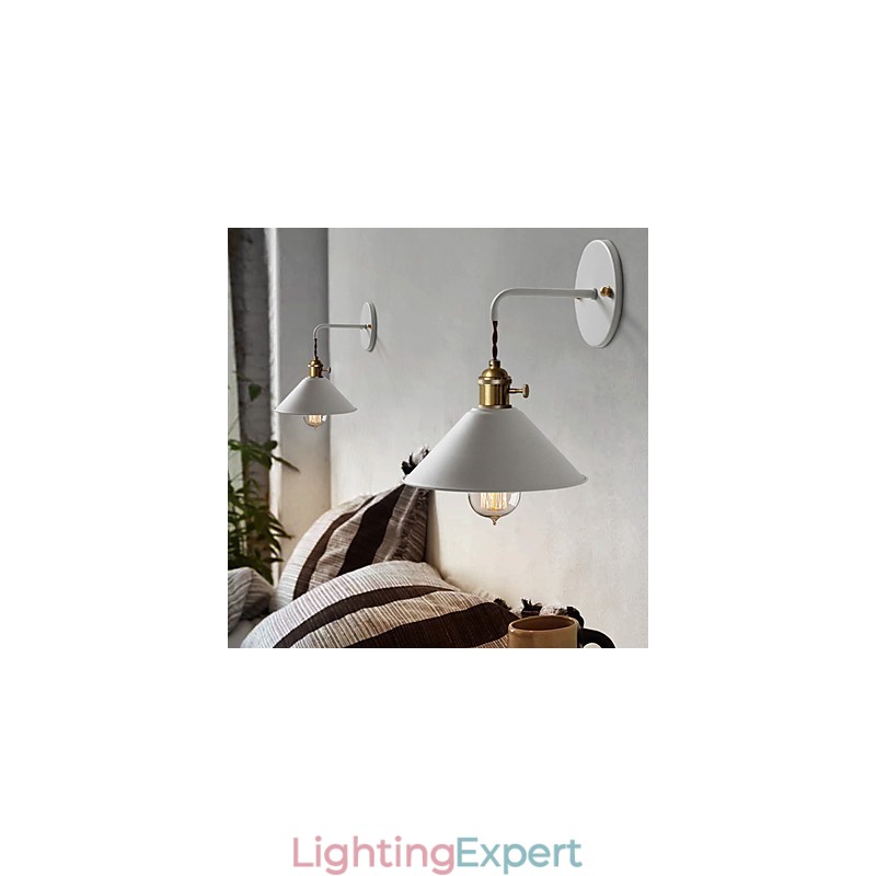 Mini sized Simple Industrial Head Light Bulbs Wall Lamp Vintage Retro Village Metal Wall Sconce Light Fixture Aisle Wall Lamp