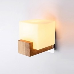Simple Novelty Country Feature for Eye Protection Ambient Light Wall Sconces Wall Light Simple Bedroom Bedside Lamp