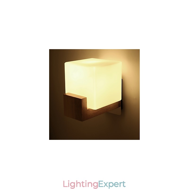 Simple Novelty Country Feature for Eye Protection Ambient Light Wall Sconces Wall Light Simple Bedroom Bedside Lamp