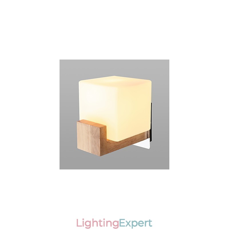Simple Novelty Country Feature for Eye Protection Ambient Light Wall Sconces Wall Light Simple Bedroom Bedside Lamp