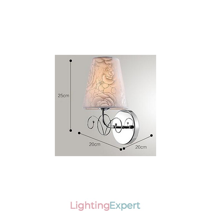 Modern Contemporary Electroplated Feature Uplight Wall Sconces Wall Light