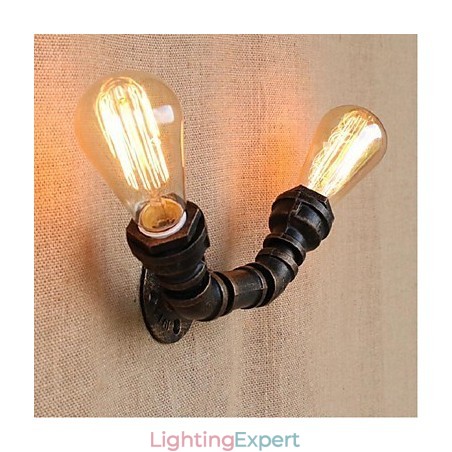 Nostalgia Simple Water Pipe Decorative Small Wall Lamp Wall Light Nostalgia Simple Water Pipe Decorative Small Wall Lamp Wall Light