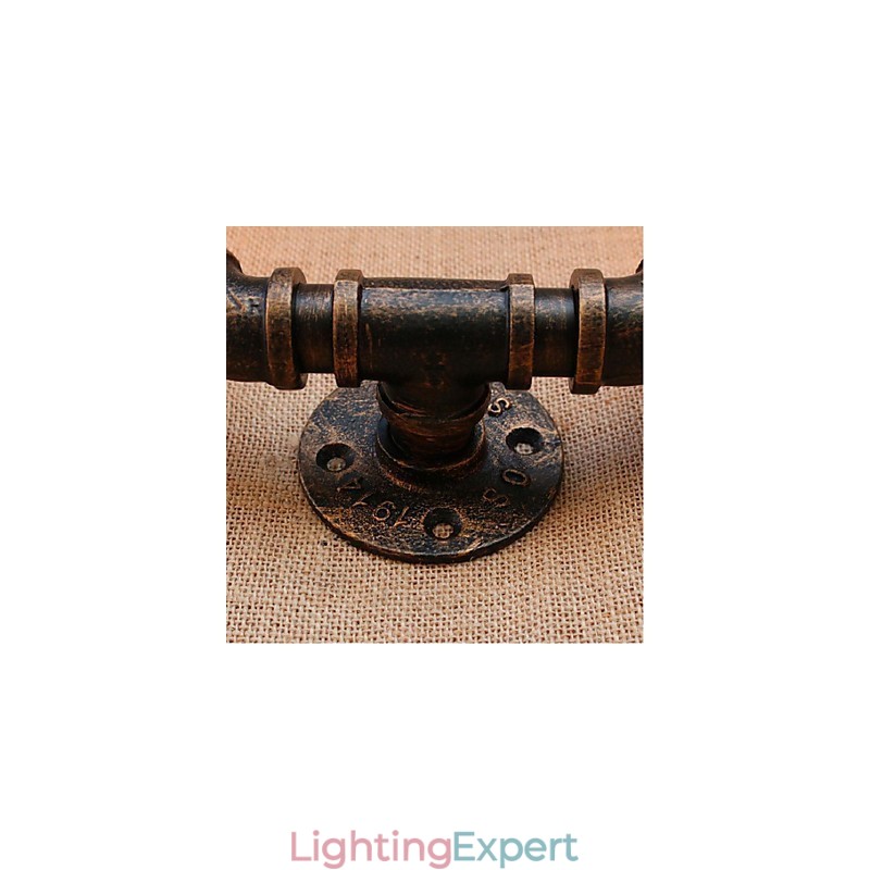 Nostalgia Simple Water Pipe Decorative Small Wall Lamp Wall Light